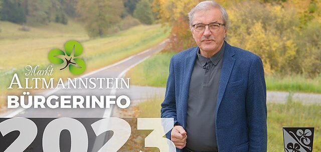 Bürgerinfo 2023 – Markt Altmannstein mit Bürgermeister Norbert Hummel
