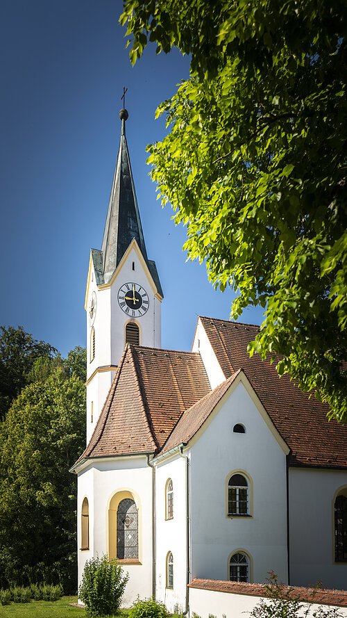 Kirche St. Georg in Schamhaupten.